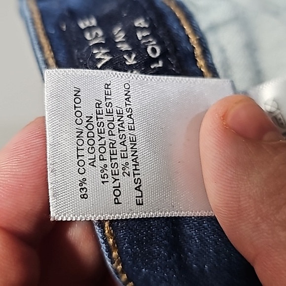 Lucky Brand Lilita dark wash size 6 low rise skinny jeans - Picture 8 of 8